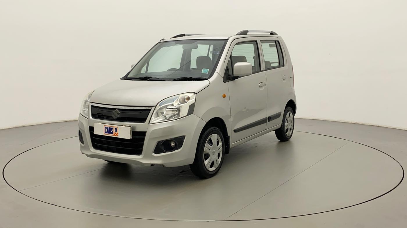 2017 Maruti Wagon R 1.0 VXI, Petrol, Manual, 42,837 km, Left Front Diagonal