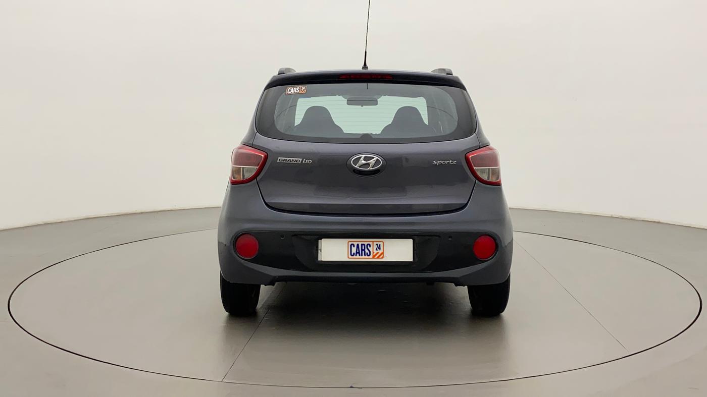 2018 Hyundai Grand i10 SPORTZ 1.2 KAPPA VTVT, CNG, Manual, 95,573 km, Back/Rear