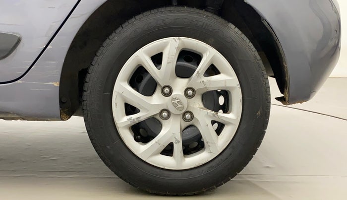 2018 Hyundai Grand i10 SPORTZ 1.2 KAPPA VTVT, CNG, Manual, 95,573 km, Left Rear Wheel