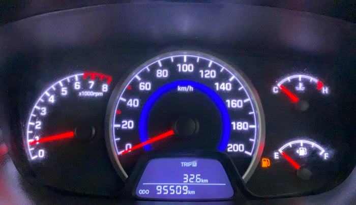 2018 Hyundai Grand i10 SPORTZ 1.2 KAPPA VTVT, CNG, Manual, 95,573 km, Odometer Image