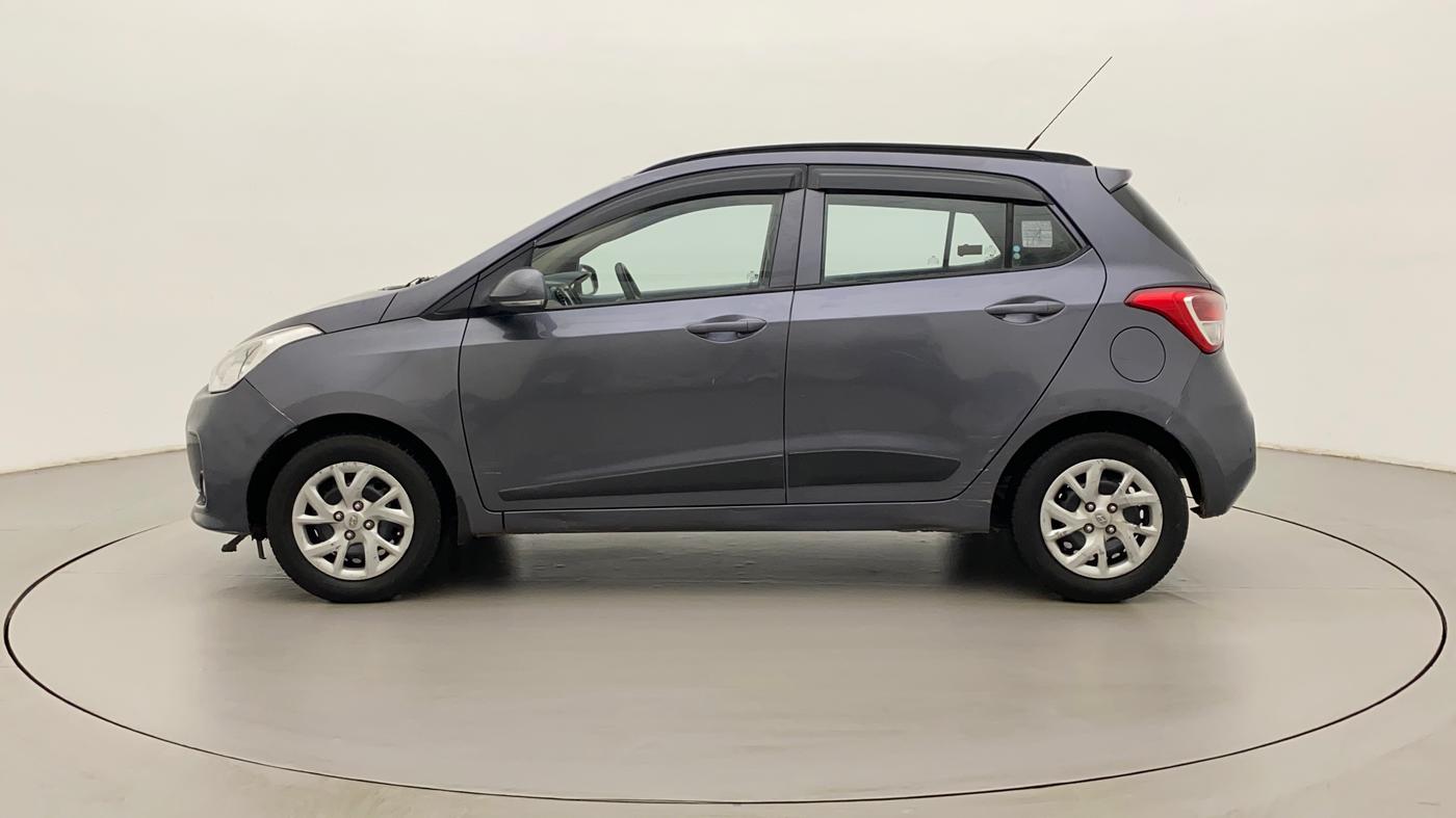 2018 Hyundai Grand i10 SPORTZ 1.2 KAPPA VTVT, CNG, Manual, 95,573 km, Left Side