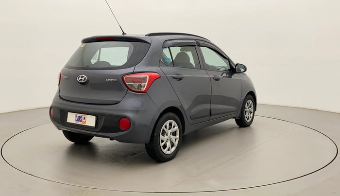 2018 Hyundai Grand i10 SPORTZ 1.2 KAPPA VTVT, CNG, Manual, 95,573 km, Right Back Diagonal