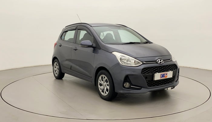 2018 Hyundai Grand i10 SPORTZ 1.2 KAPPA VTVT, CNG, Manual, 95,573 km, Right Front Diagonal