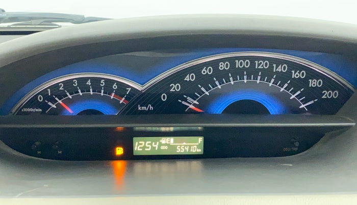 2015 Toyota Etios Liva G, Petrol, Manual, 56,351 km, Odometer Image