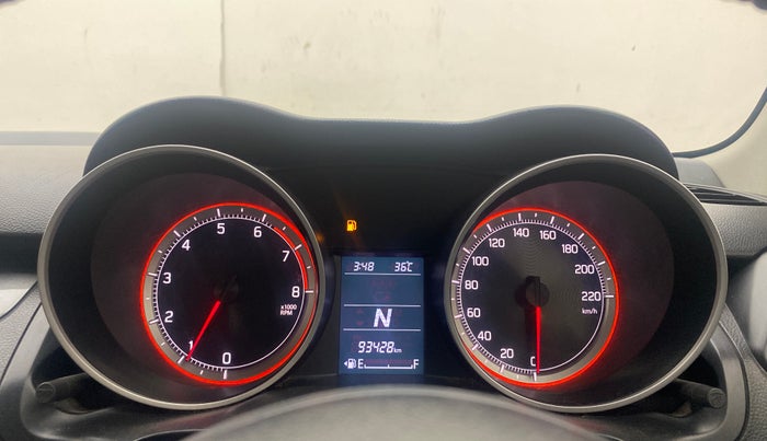 2019 Maruti Swift VXI AMT, Petrol, Automatic, 93,409 km, Odometer Image