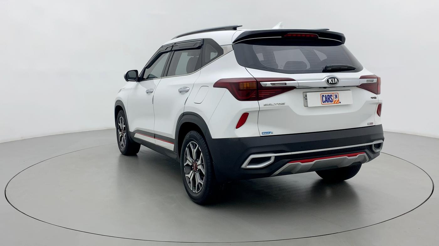2019 KIA SELTOS GTX + AT PETROL, Petrol, Automatic, 82,046 km, Left Back Diagonal