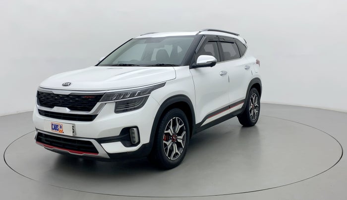 2019 KIA SELTOS GTX + AT PETROL, Petrol, Automatic, 82,046 km, Left Front Diagonal