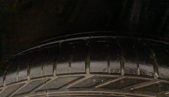 2021 Tata NEXON XZA PLUS (O) PETROL, Petrol, Automatic, 49,367 km, Left Rear Tyre Tread