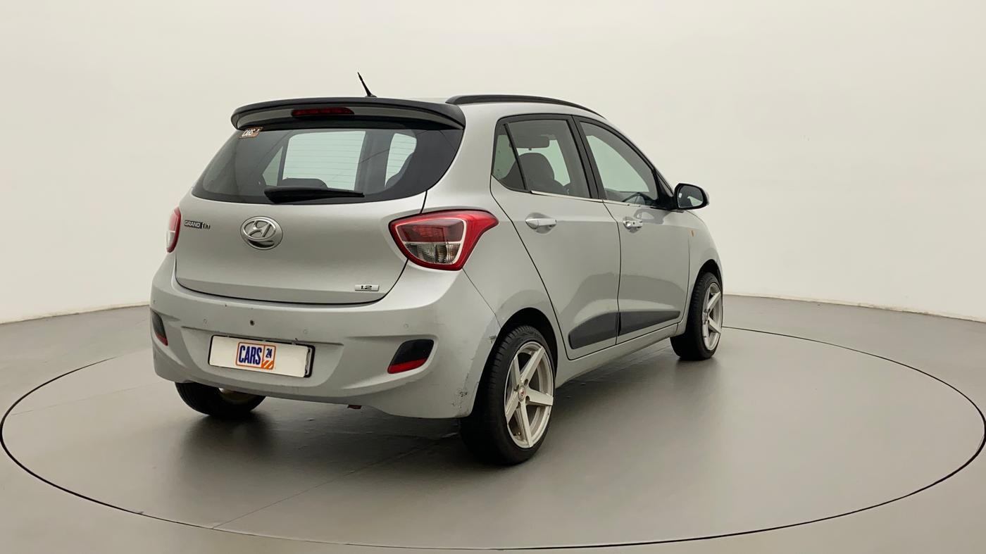 2016 Hyundai Grand i10 ASTA 1.2 KAPPA VTVT, CNG, Manual, 57,121 km, Right Back Diagonal