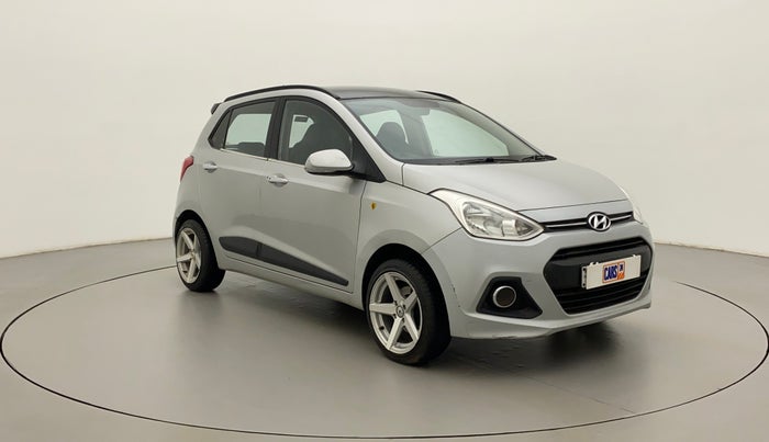 2016 Hyundai Grand i10 ASTA 1.2 KAPPA VTVT, CNG, Manual, 57,121 km, Right Front Diagonal