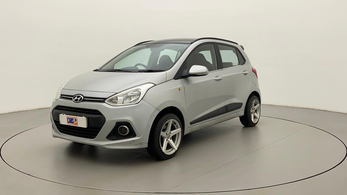 2016 Hyundai Grand i10 ASTA 1.2 KAPPA VTVT, CNG, Manual, 57,121 km, Left Front Diagonal