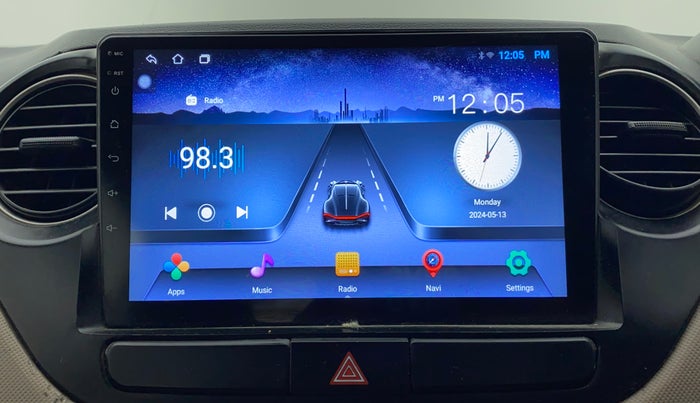 2016 Hyundai Grand i10 ASTA 1.2 KAPPA VTVT, CNG, Manual, 57,121 km, Infotainment System