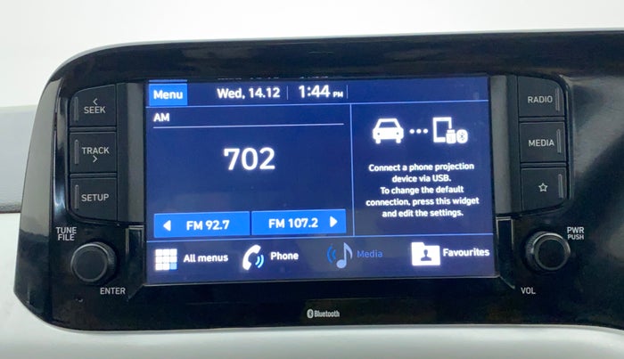 2020 Hyundai GRAND I10 NIOS SPORTZ CNG MT, CNG, Manual, 51,839 km, Infotainment System
