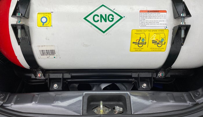 2021 Maruti S PRESSO VXI CNG, CNG, Manual, 15,280 km, Boot Inside