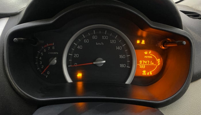 2014 Maruti Celerio VXI CNG, CNG, Manual, 97,471 km, Odometer Image