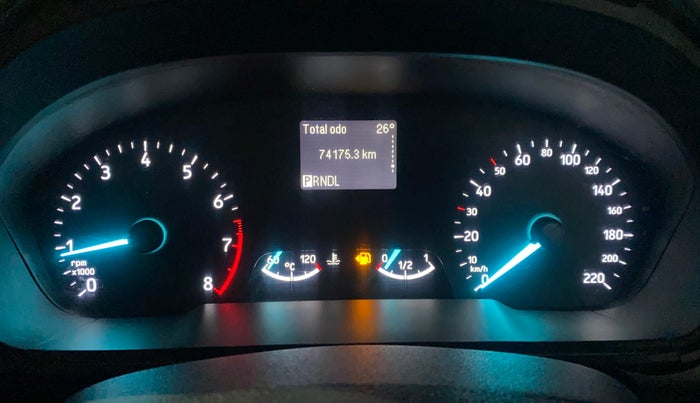 2018 Ford Ecosport TREND + 1.5L PETROL AT, Petrol, Automatic, 74,131 km, Odometer Image