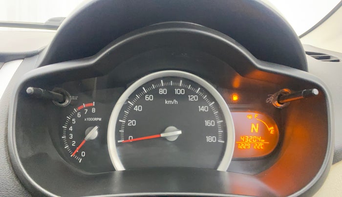 2014 Maruti Celerio VXI AMT, Petrol, Automatic, 43,199 km, Odometer Image