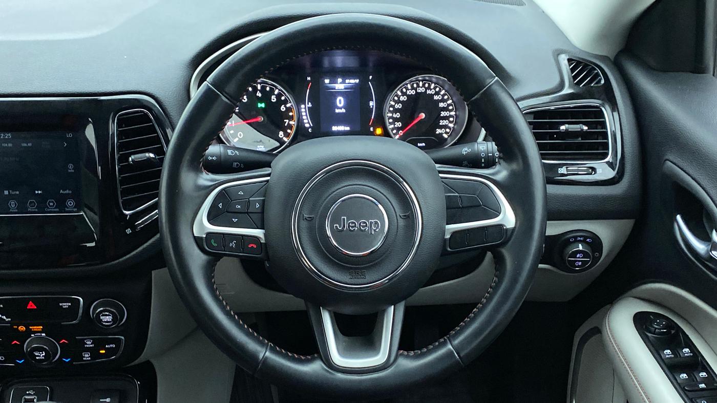 2018 Jeep Compass LIMITED O 1.4 AT, Petrol, Automatic, 36,930 km, Steering Wheel Close Up