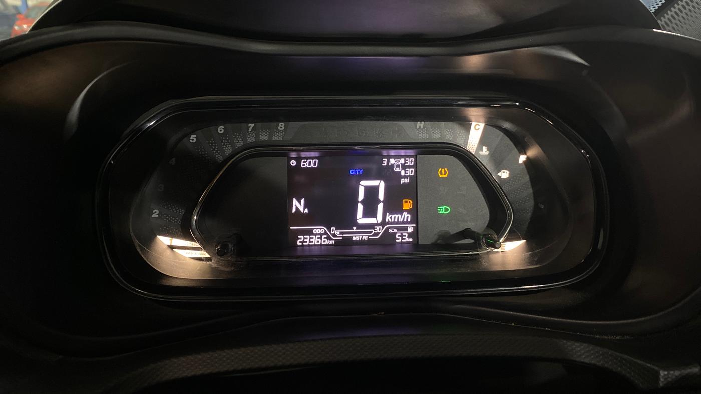 2023 Tata NEXON XZA PLUS LUX SUNROOF DARK PETROL, Petrol, Automatic, 23,369 km, Odometer Image