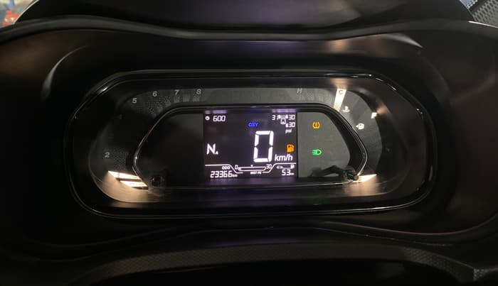 2023 Tata NEXON XZA PLUS LUX SUNROOF DARK PETROL, Petrol, Automatic, 23,369 km, Odometer Image