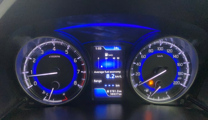 2018 Maruti Baleno ZETA PETROL 1.2, Petrol, Manual, 58,591 km, Odometer Image