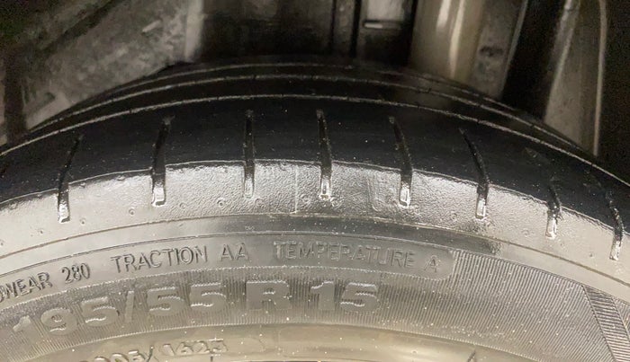 2021 Ford New Figo TITANIUM PLUS 1.2 PETROL AT, Petrol, Automatic, 39,681 km, Left Rear Tyre Tread