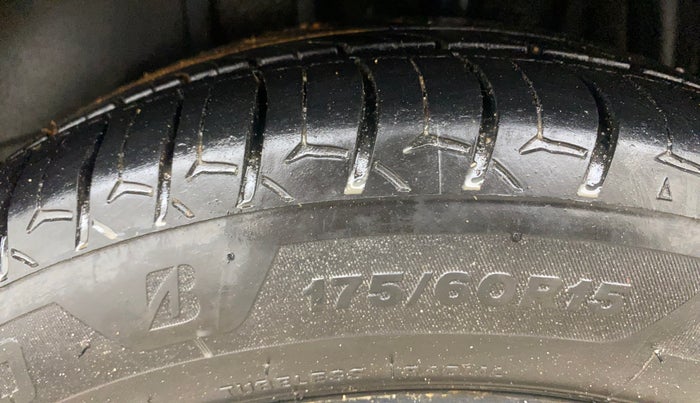 2019 Tata TIGOR XZ PLUS PETROL, Petrol, Manual, 73,820 km, Left Rear Tyre Tread