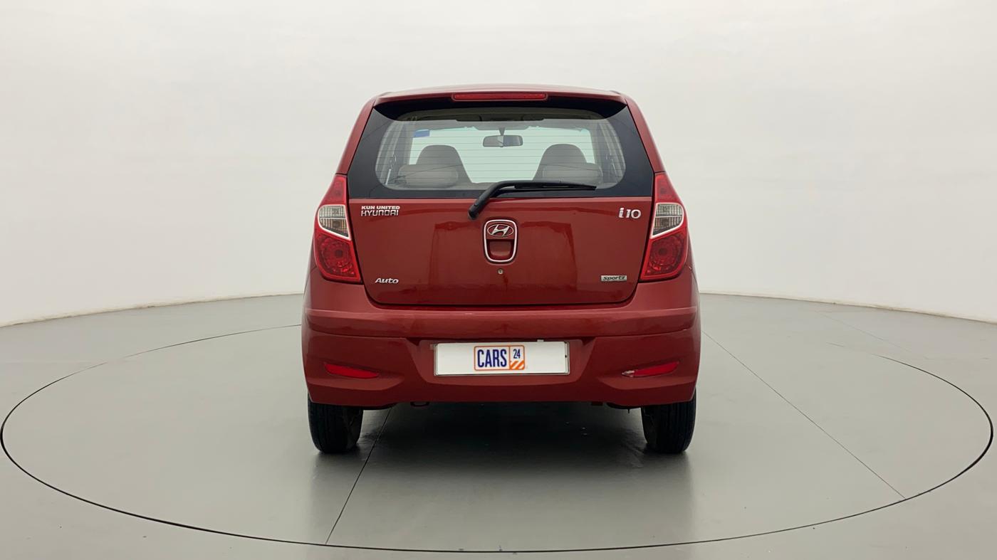 2012 Hyundai i10 SPORTZ 1.2 AT KAPPA2, Petrol, Automatic, 31,618 km, Back/Rear