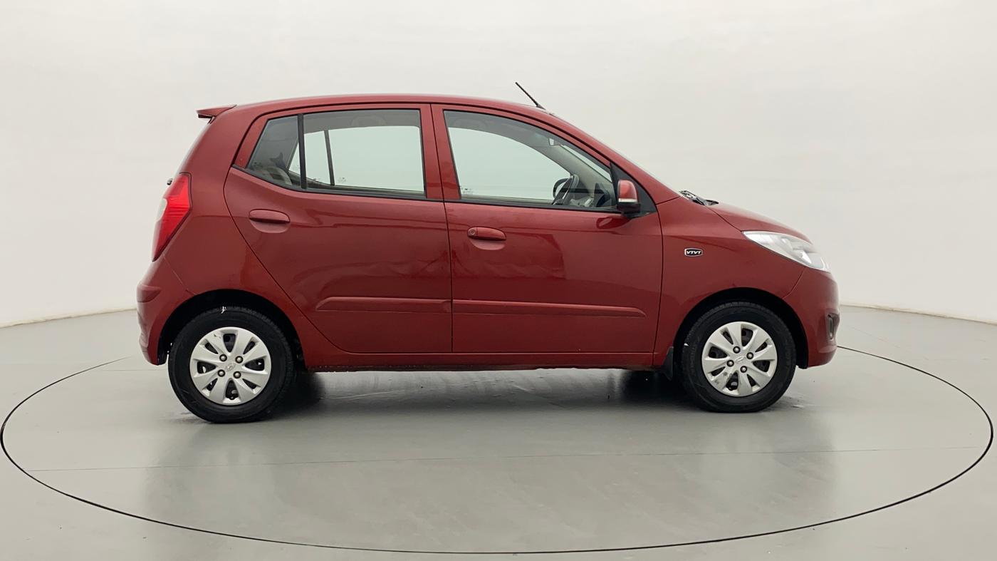 2012 Hyundai i10 SPORTZ 1.2 AT KAPPA2, Petrol, Automatic, 31,618 km, Right Side View