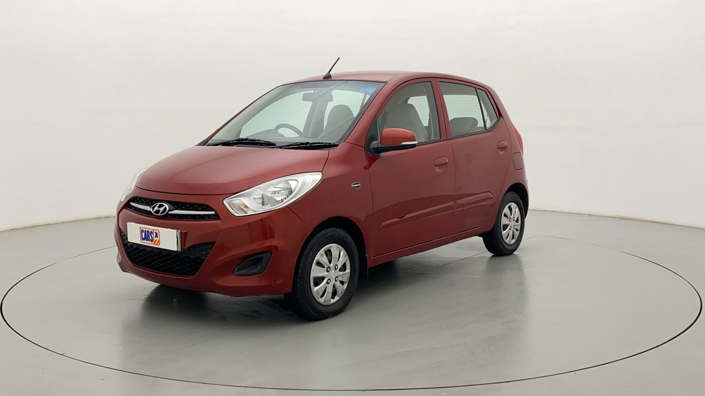 2012 Hyundai i10 SPORTZ 1.2 AT KAPPA2, Petrol, Automatic, 31,618 km, Left Front Diagonal