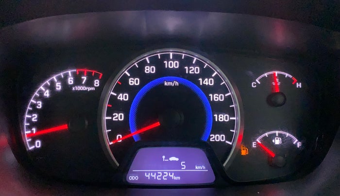 2015 Hyundai Grand i10 MAGNA 1.2 KAPPA VTVT, Petrol, Manual, 44,336 km, Odometer Image