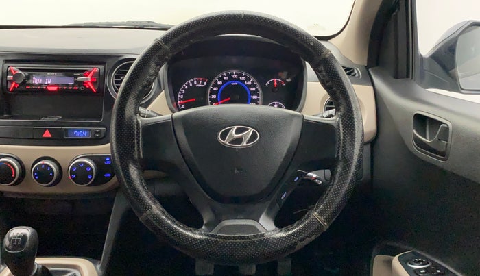 2015 Hyundai Grand i10 MAGNA 1.2 KAPPA VTVT, Petrol, Manual, 44,336 km, Steering Wheel Close Up