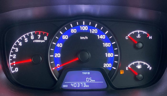 2014 Hyundai Xcent S 1.2, Petrol, Manual, 40,424 km, Odometer Image