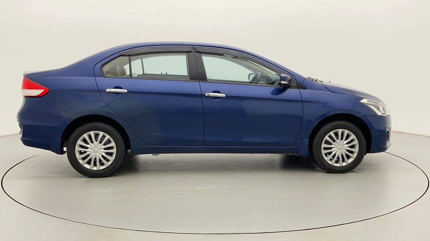 2017 Maruti Ciaz DELTA 1.4 MT PETROL, Petrol, Manual, 48,812 km, Right Side View