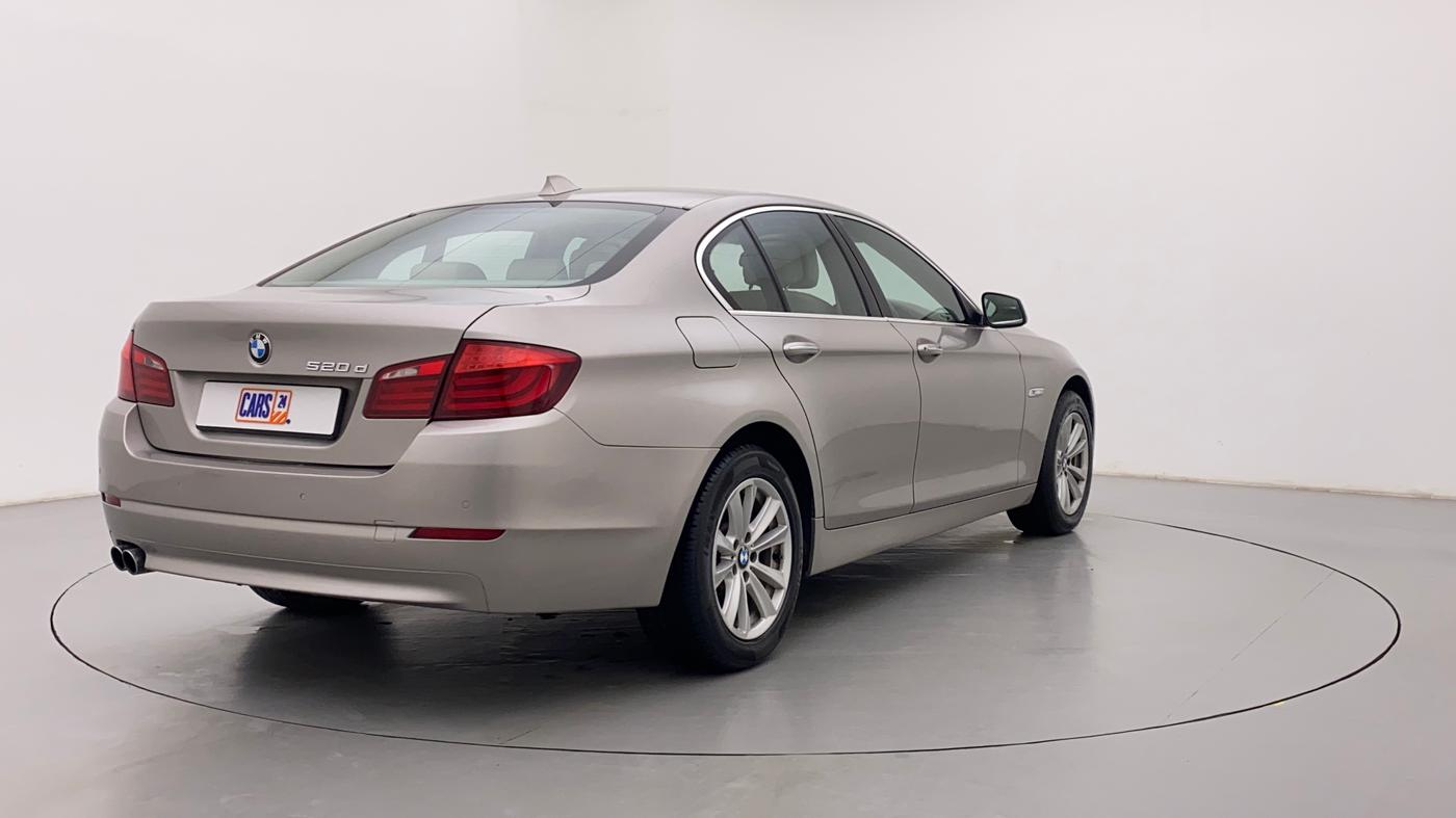 2012 BMW 5 Series 520D 2.0, Diesel, Automatic, 79,696 km, Right Back Diagonal