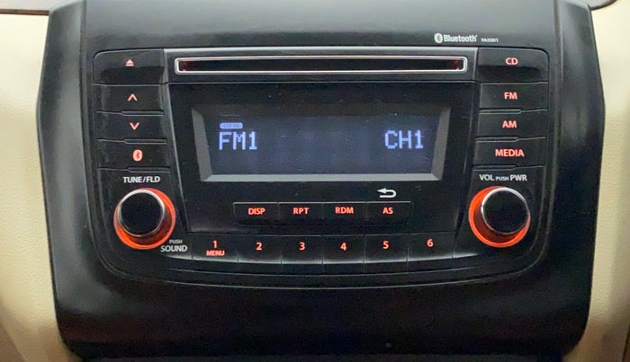 2017 Maruti Dzire VDI, Diesel, Manual, 70,922 km, Infotainment System