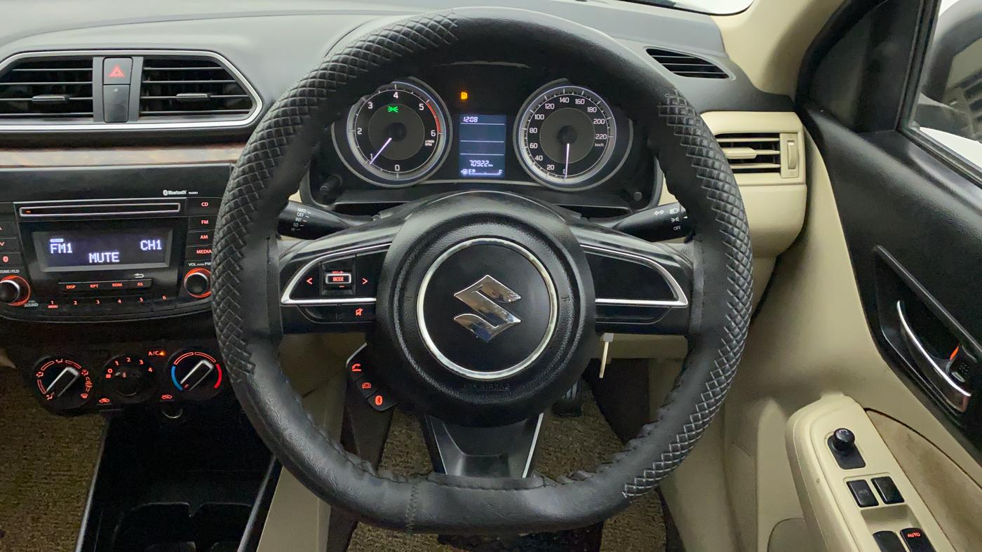 2017 Maruti Dzire VDI, Diesel, Manual, 70,922 km, Steering Wheel Close Up