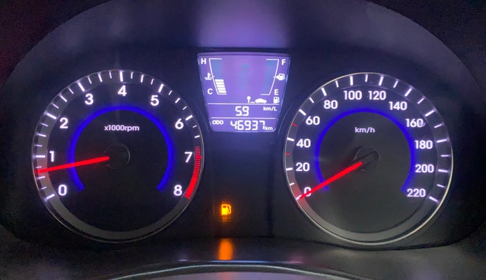 2014 Hyundai Verna FLUIDIC 1.6 VTVT SX, Petrol, Manual, 46,892 km, Odometer Image