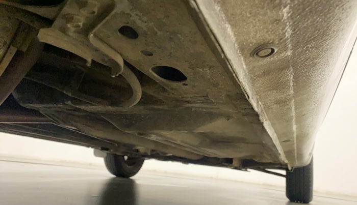 2017 Datsun Go Plus T, Petrol, Manual, 6,596 km, Right Side Underbody