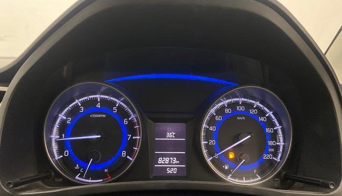 2017 Maruti Baleno DELTA PETROL 1.2, Petrol, Manual, 82,944 km, Odometer Image