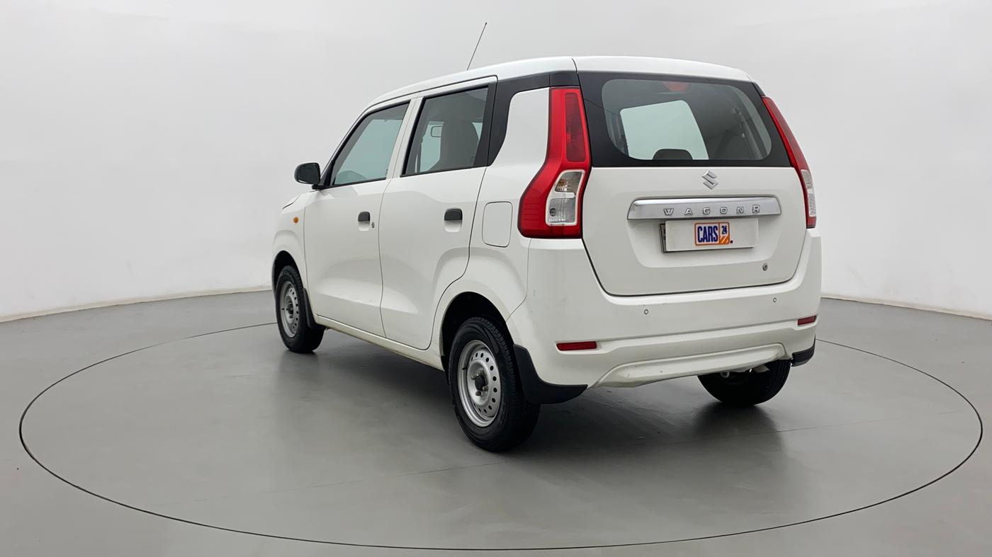 2020 Maruti New Wagon-R LXI 1.0, Petrol, Manual, 4,912 km, Left Back Diagonal