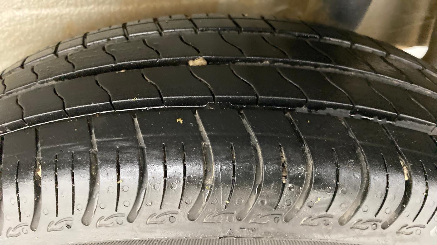 2022 Maruti S PRESSO VXI PLUS, Petrol, Manual, 12,177 km, Left Rear Tyre Tread