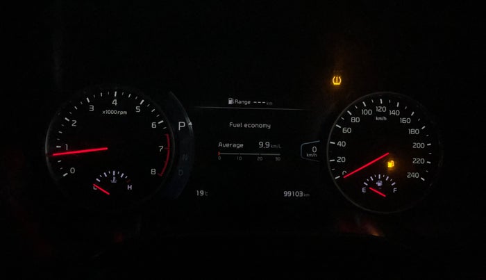 2019 KIA SELTOS GTX AT 1.4 PETROL DUAL TONE, Petrol, Automatic, 99,072 km, Odometer Image