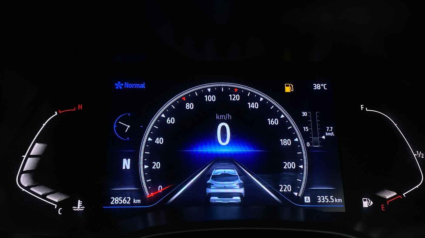 2021 Renault Kiger RXZ AMT, Petrol, Automatic, 28,558 km, Odometer Image