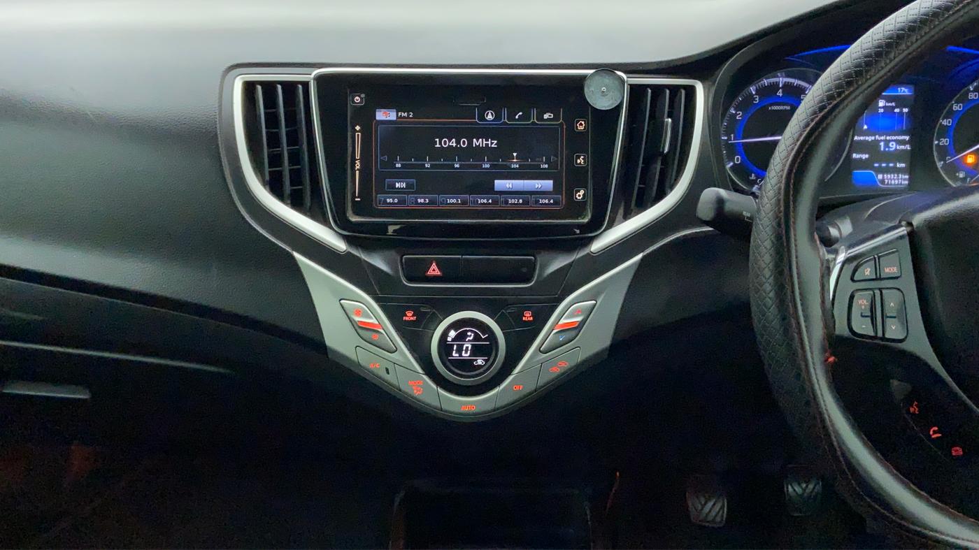 2017 Maruti Baleno ALPHA PETROL 1.2, Petrol, Manual, 71,697 km, Air Conditioner