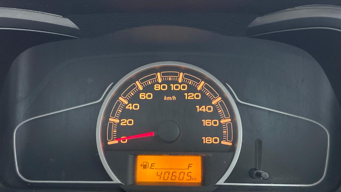 2020 Maruti Alto LXI, Petrol, Manual, 40,668 km, Odometer Image