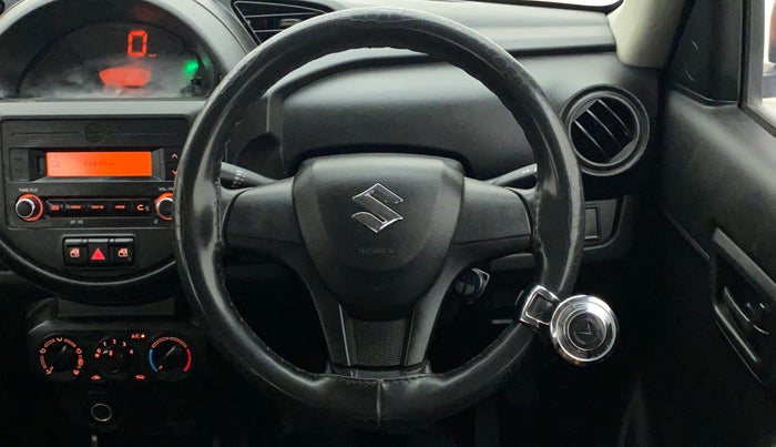 2020 Maruti S PRESSO VXI AMT, Petrol, Automatic, 51,995 km, Steering Wheel Close Up