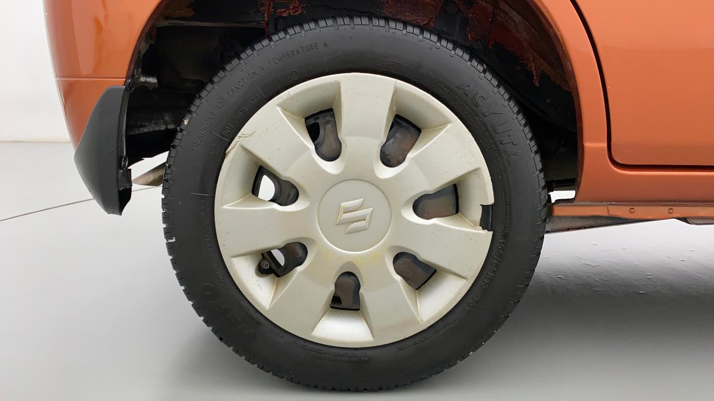2013 Maruti Alto K10 VXI P, Petrol, Manual, Right Rear Wheel