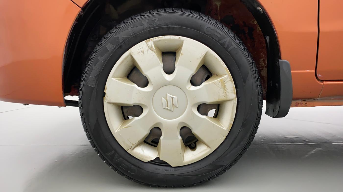 2013 Maruti Alto K10 VXI P, Petrol, Manual, Left Front Wheel