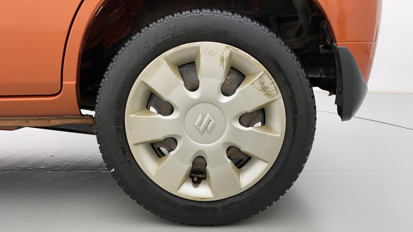 2013 Maruti Alto K10 VXI P, Petrol, Manual, Left Rear Wheel